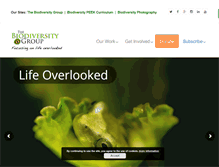 Tablet Screenshot of biodiversitygroup.org
